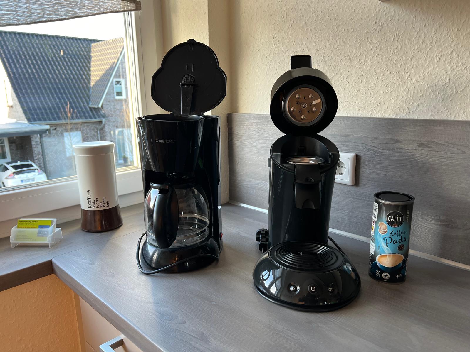 Kaffemaschine und Senseo