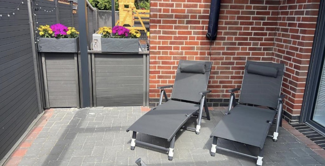 Terrasse Morgentau